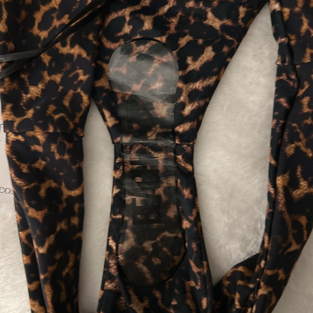 ✨Beach Riot Sandy Bikini Bottom✨NWT $88 Leopard HTF - Picture 6 of 6
